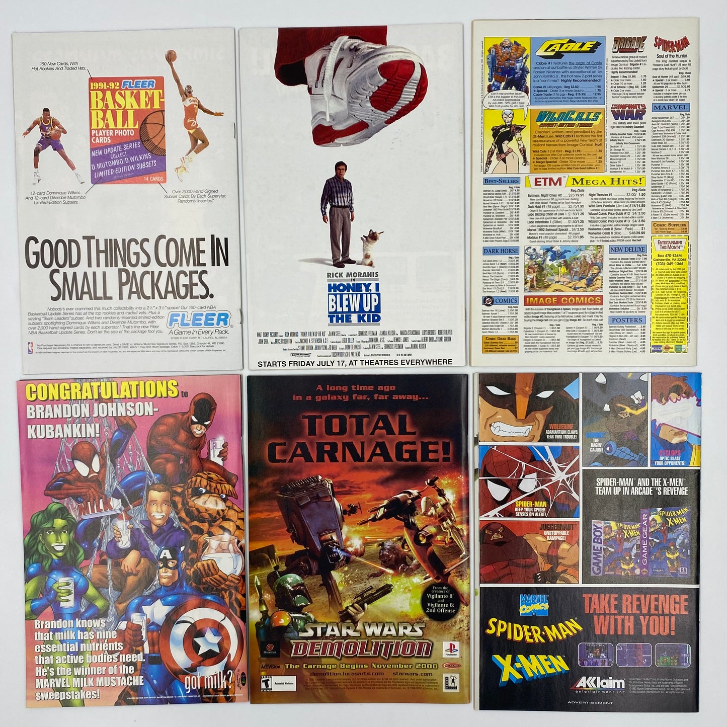 M&PC Marvel Comic Book MEGA FUN PACK: Spider-Man