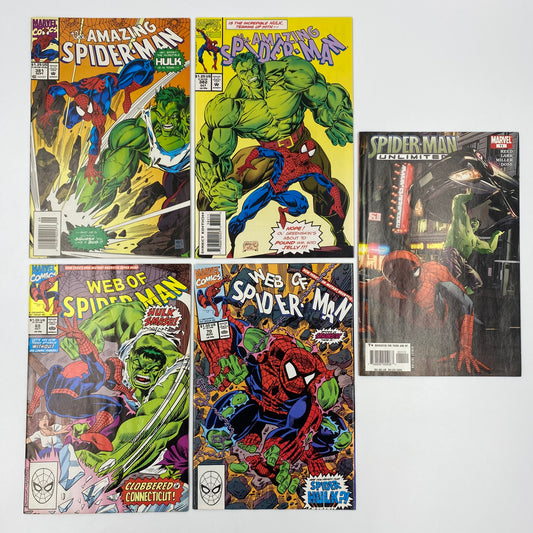 M&PC Marvel Comic Book FUN PACK: Spider-Man VS Hulk