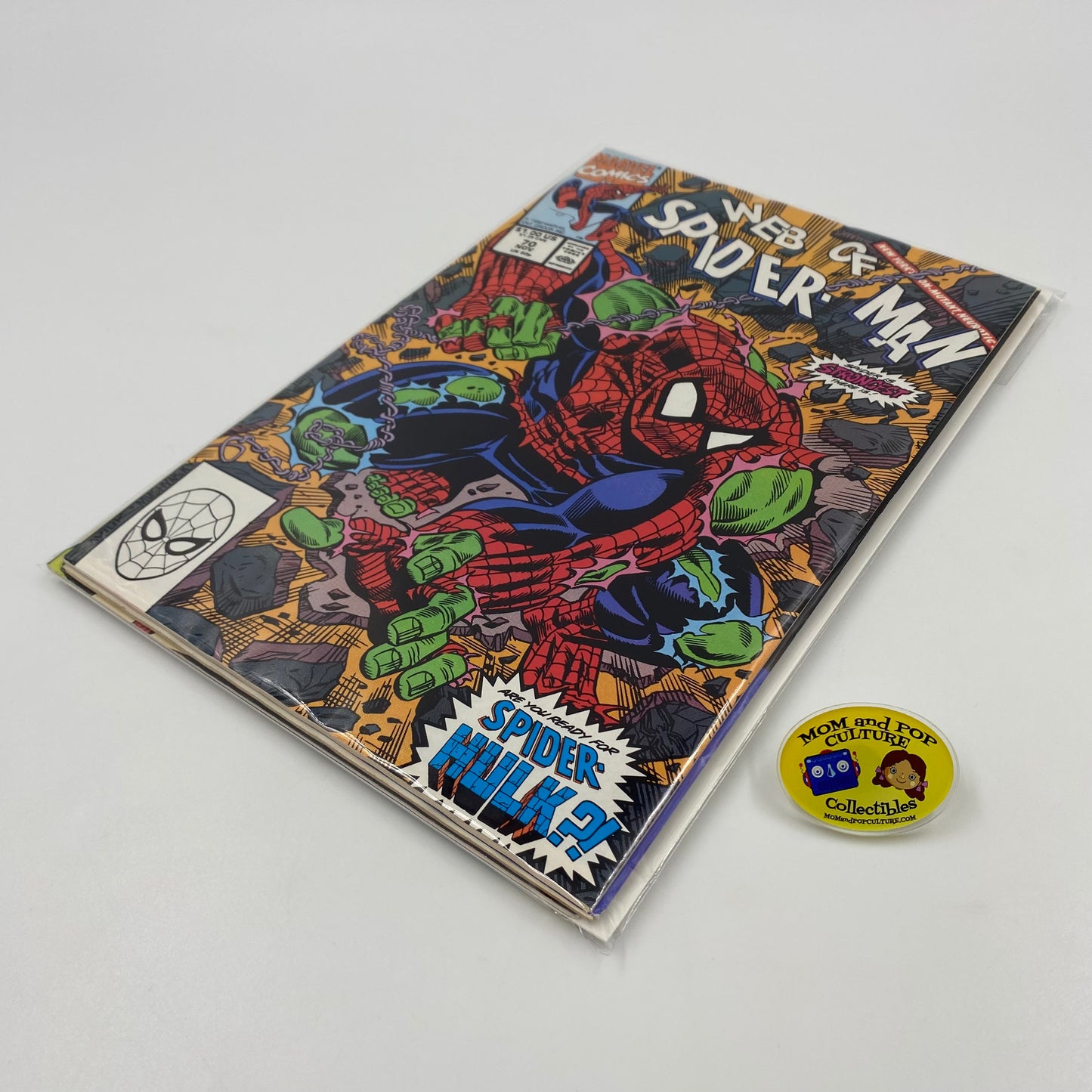 M&PC Marvel Comic Book FUN PACK: Spider-Man VS Hulk