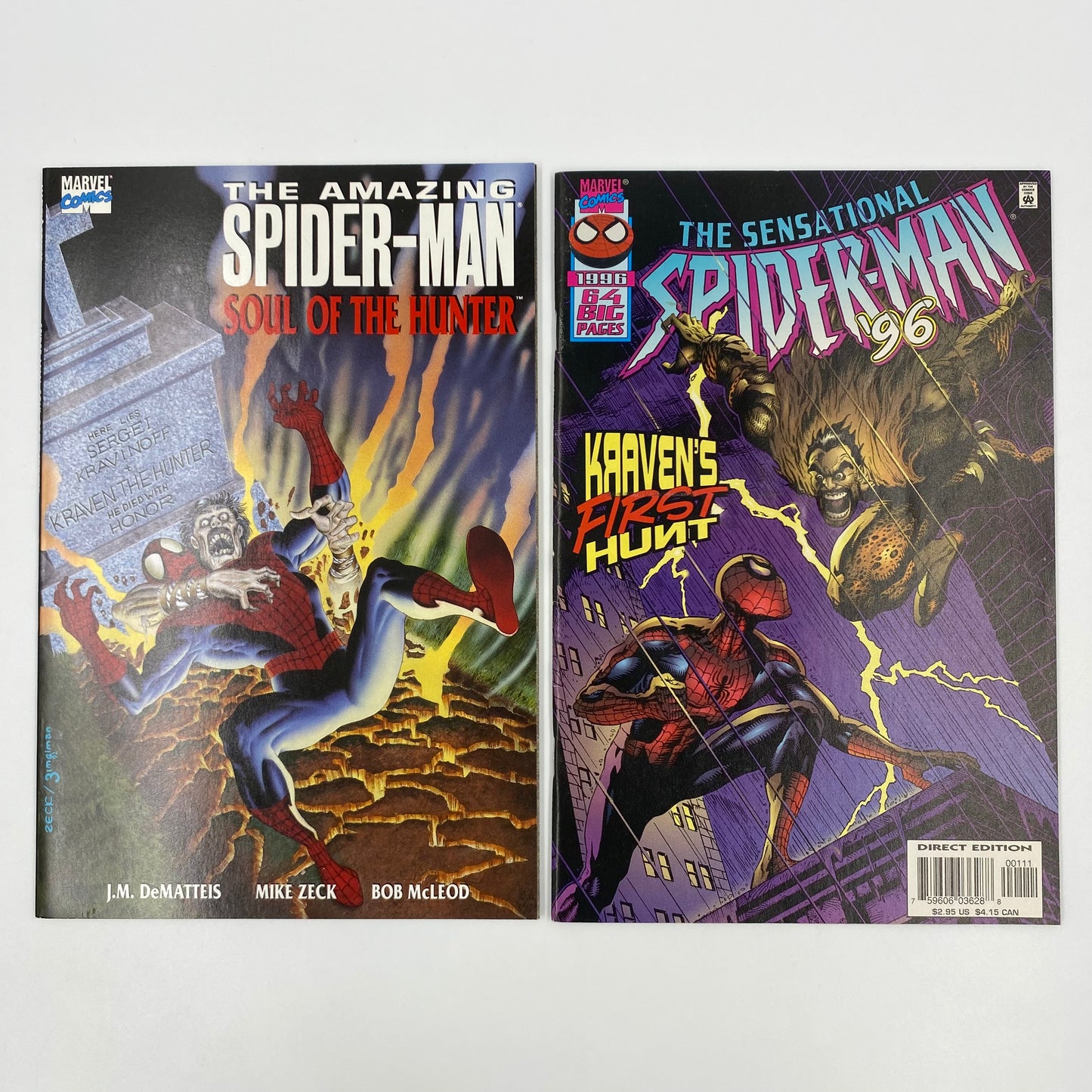 M&PC Marvel Comic Book FUN PACK: Spider-Man VS Kraven