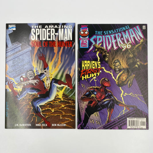 M&PC Marvel Comic Book FUN PACK: Spider-Man VS Kraven