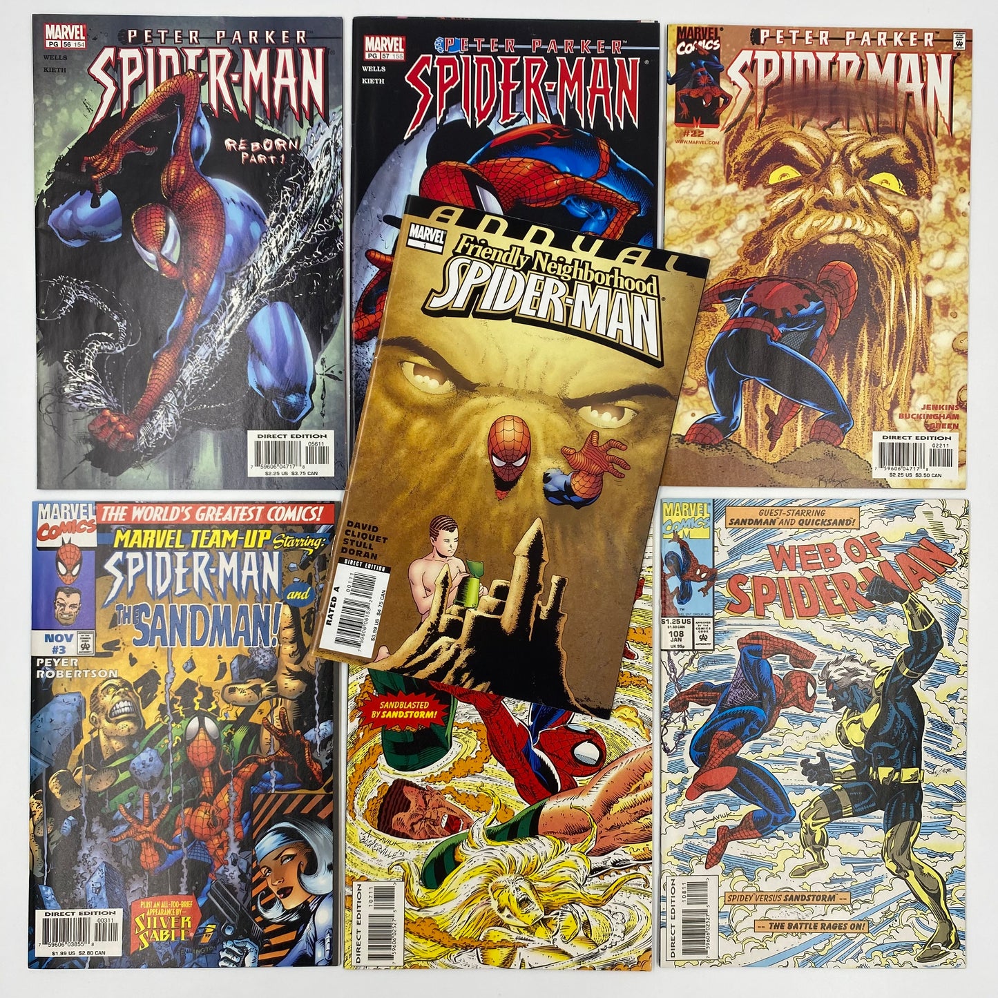 M&PC Marvel Comic Book FUN PACK: Spider-Man VS Sandman