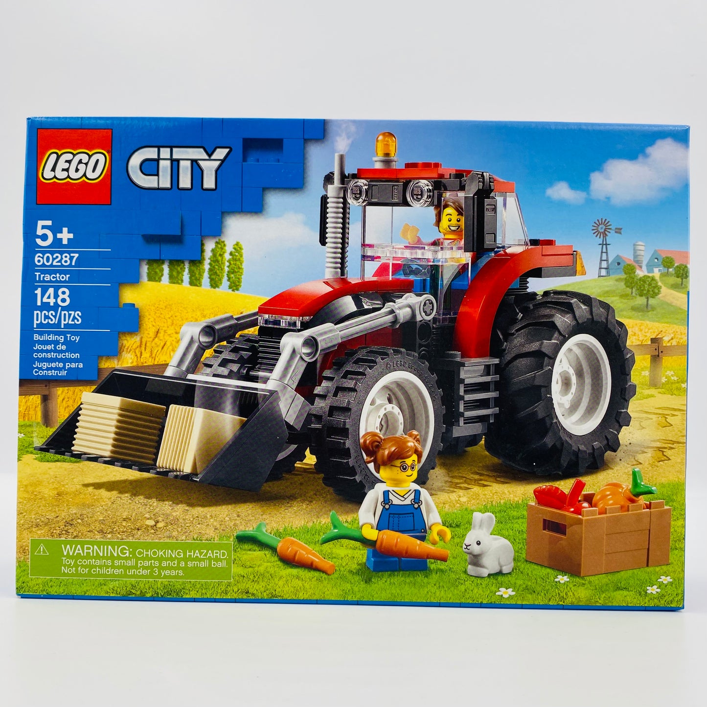 LEGO City Tractor boxed set (2021) 60287