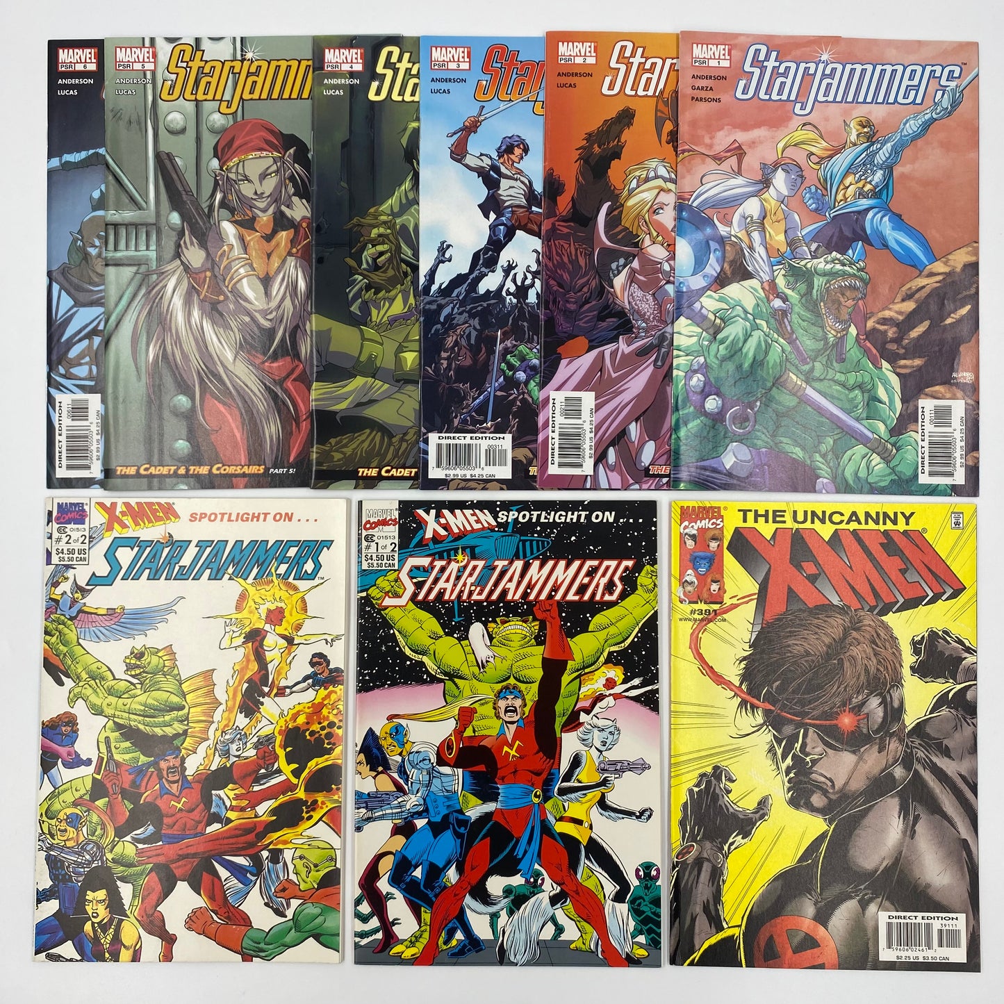 M&PC Marvel Comic Book FUN PACK: Starjammers