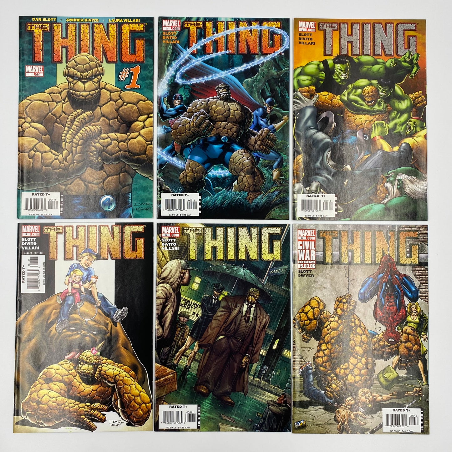 M&PC Marvel Comic Book FUN PACK: Thing