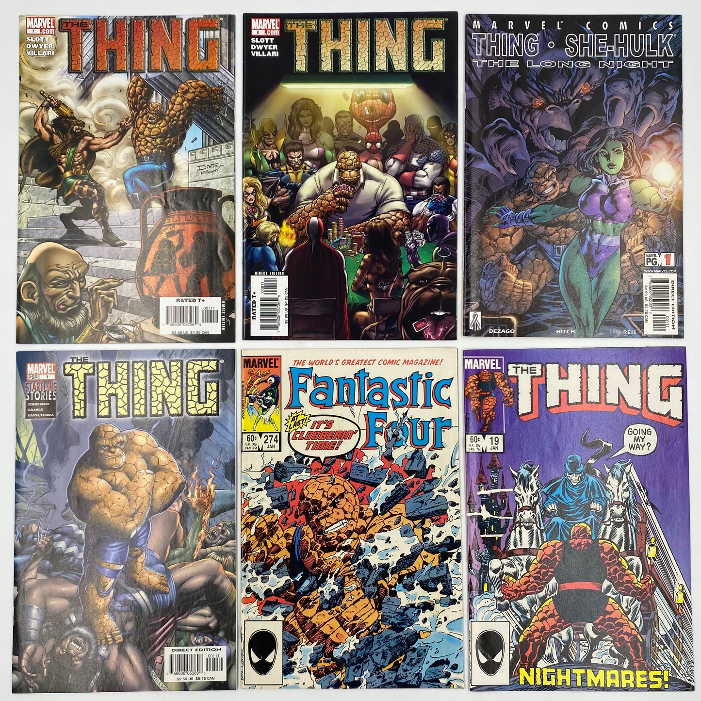 M&PC Marvel Comic Book FUN PACK: Thing