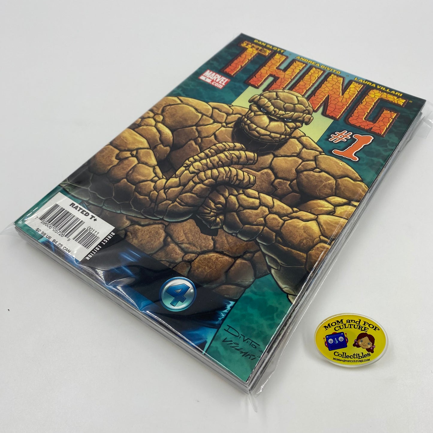 M&PC Marvel Comic Book FUN PACK: Thing