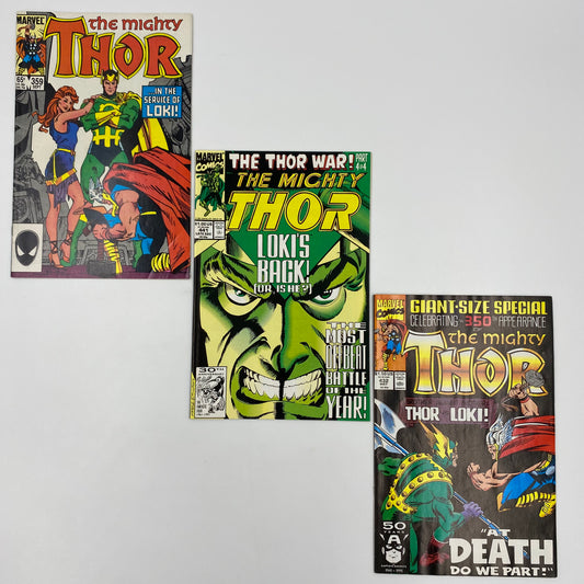 M&PC Marvel Comic Book FUN PACK: Thor VS Loki