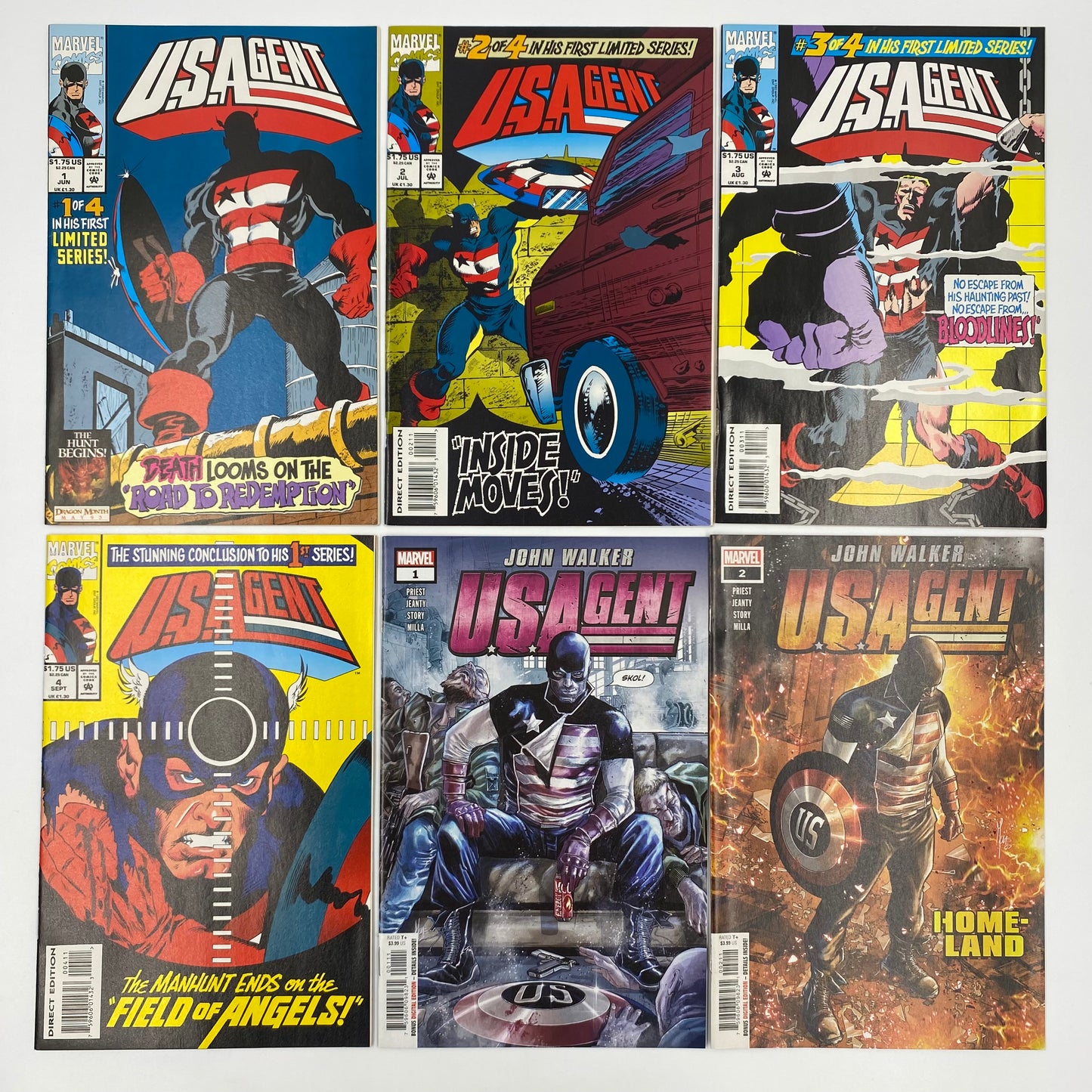M&PC Marvel Comic Book FUN PACK: U.S.Agent