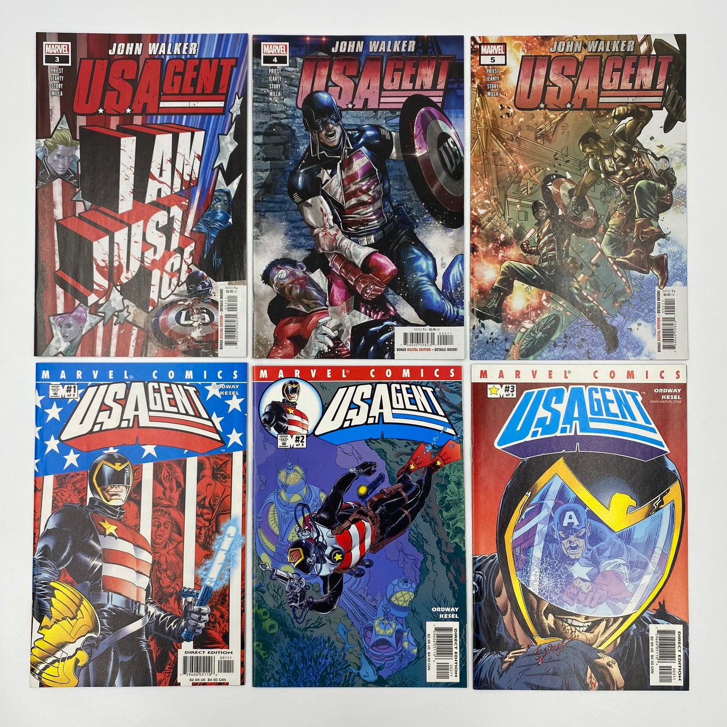 M&PC Marvel Comic Book FUN PACK: U.S.Agent