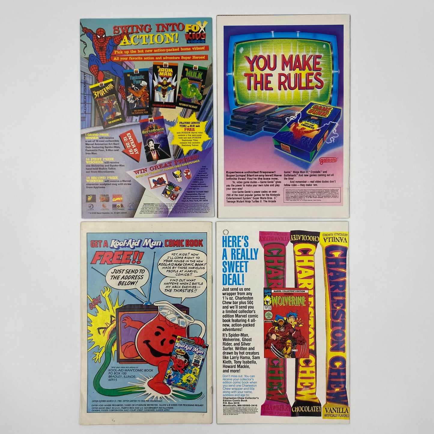 M&PC Marvel Comic Book FUN PACK: Wolverine