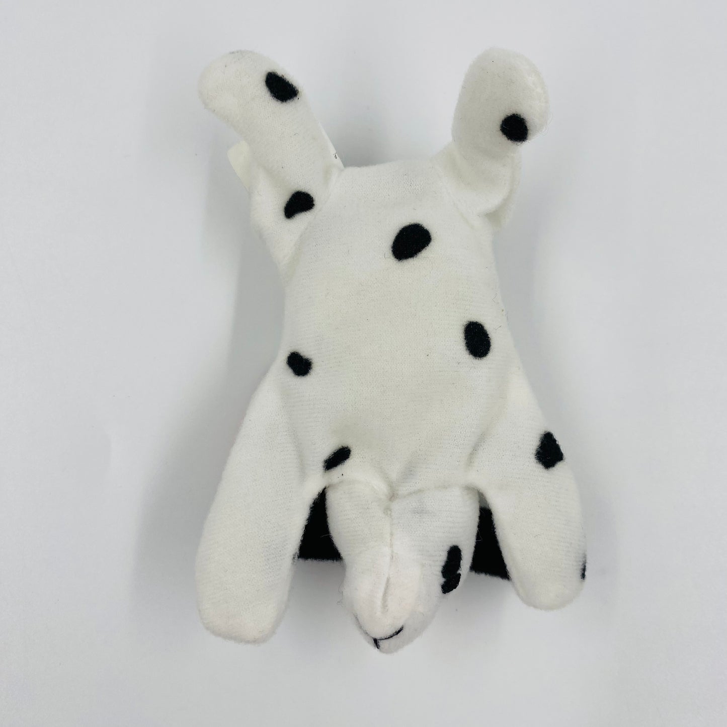 Teenie Beanie Babies Dotty the Dalmatian McDonald's Happy Meal bean bag plush toy animal (2000) loose