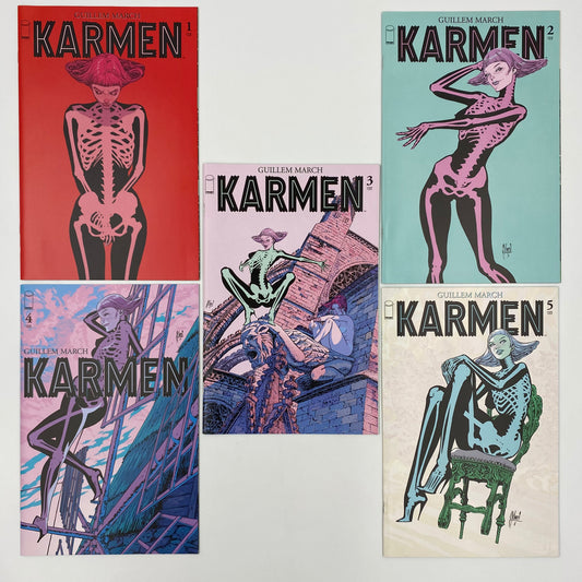 Karmen #1-5 (2021) Image (VF-, VF, VF, VF, VF-)