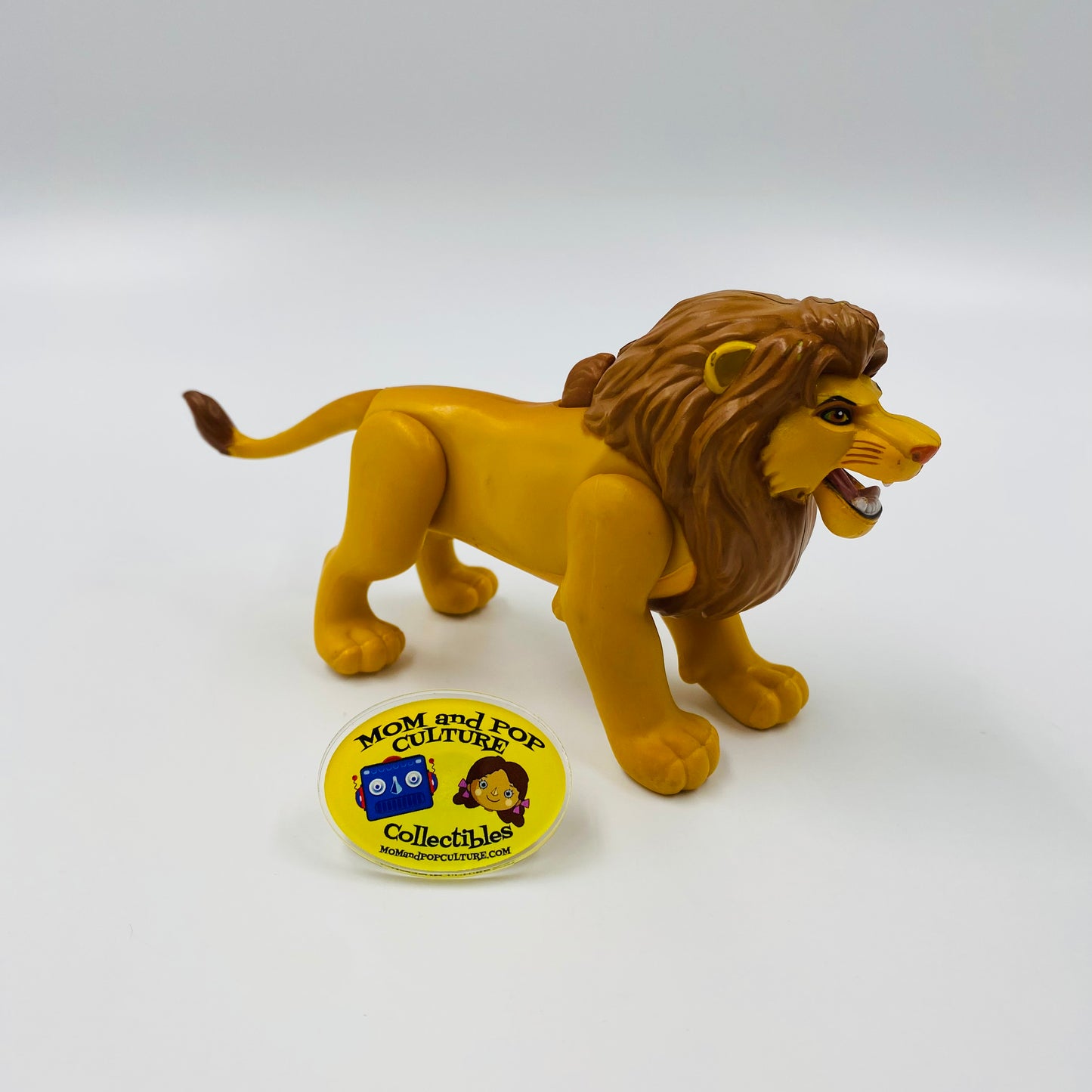 Lion King Fighting Action Mufasa action figure (1994) Mattel