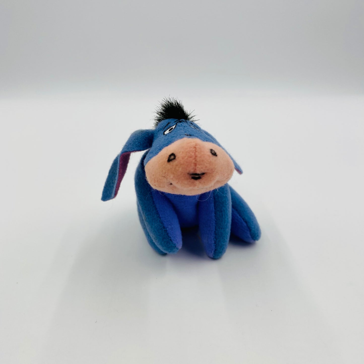 The Many Adventures of Winnie the Pooh Eeyore McDonald's Happy Meal bendable soft toy (2002) loose