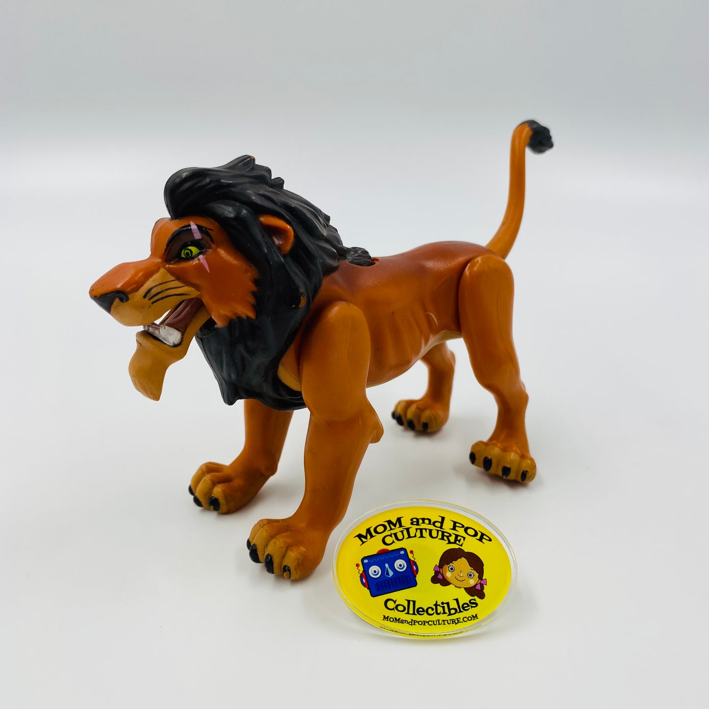 Lion King Fighting Action Scar action figure (1994) Mattel