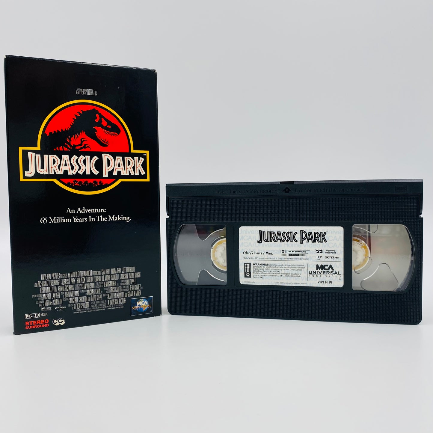 Jurassic Park VHS tape (1994) MCA Universal Home Video