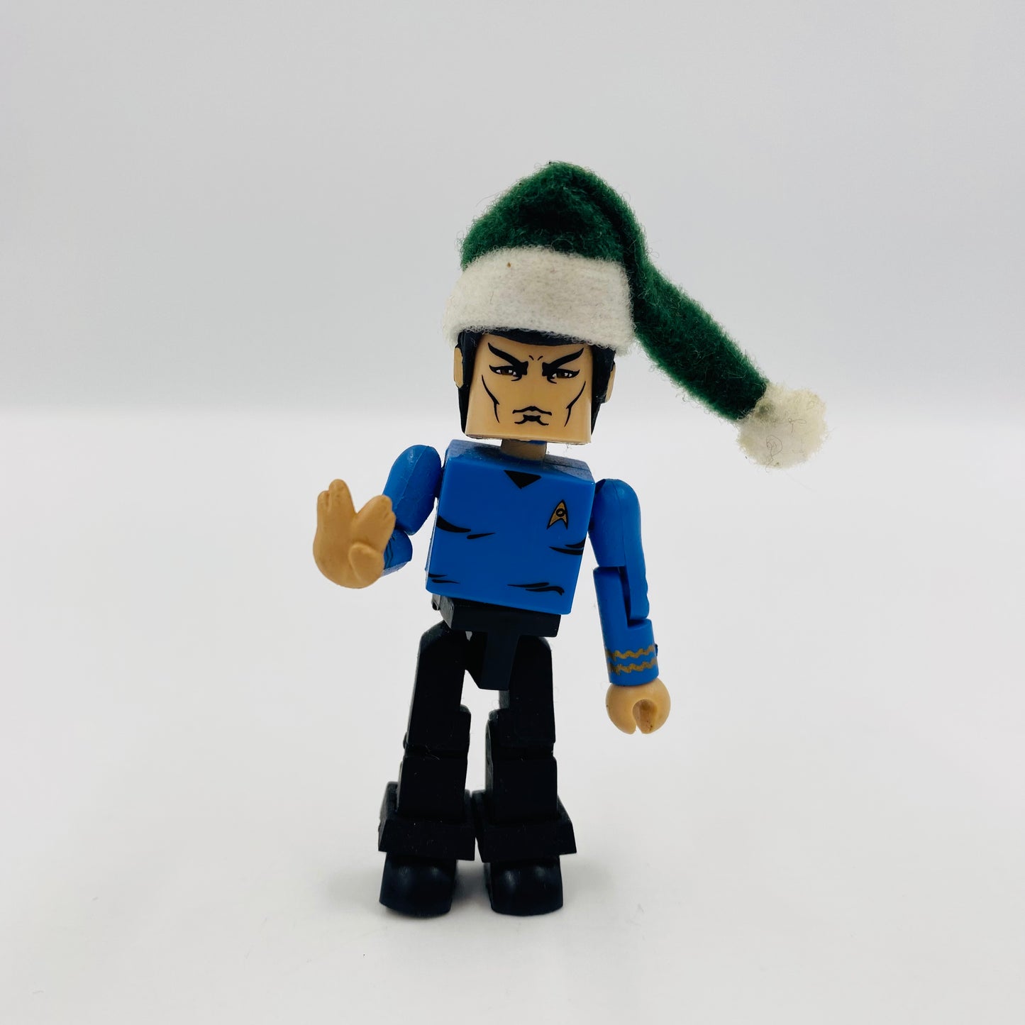 Minimates Star Trek Christmas Elf Spock loose 2" action figure (2009) Diamond Select Toys & Art Asylum