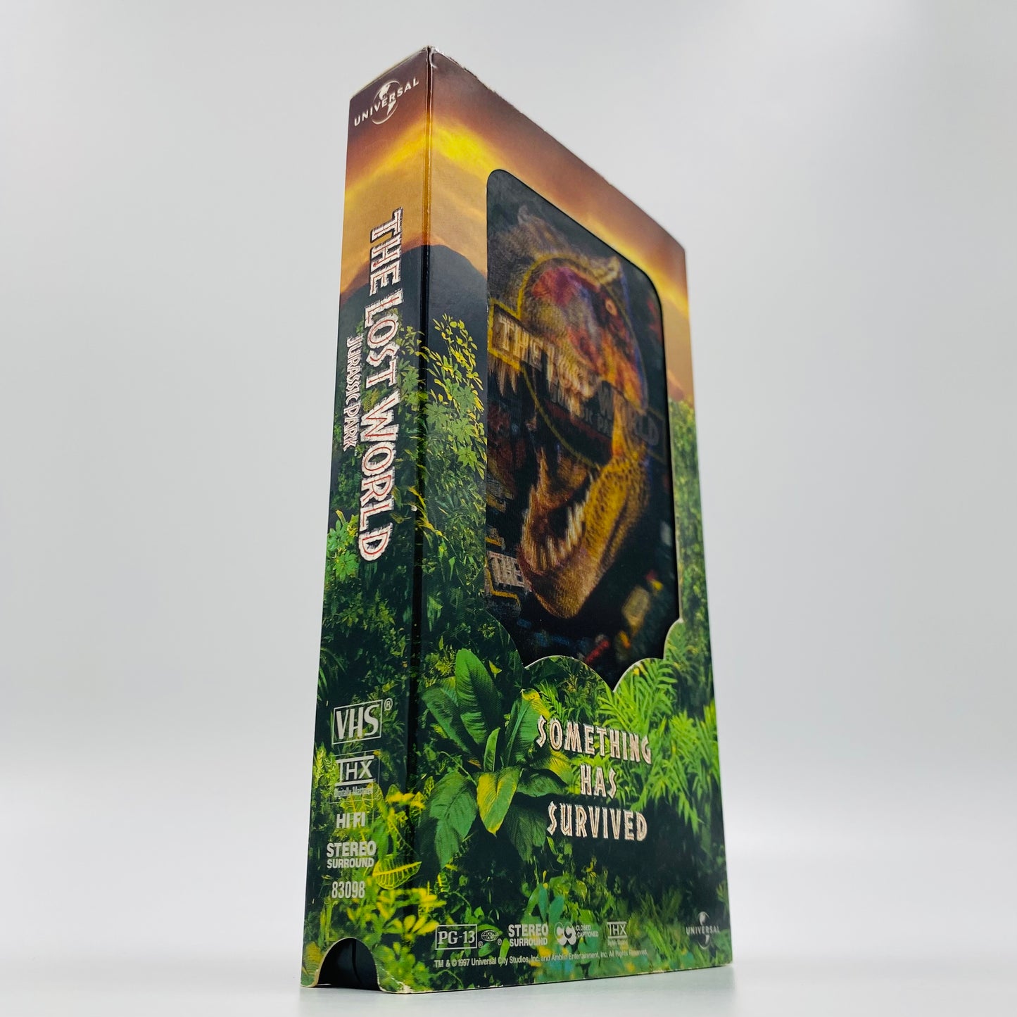 The Lost World Jurassic Park VHS tape (1994) Universal