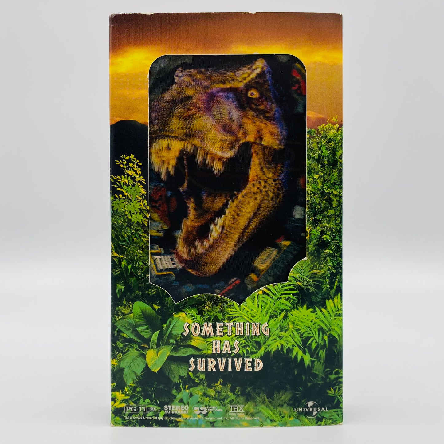 The Lost World Jurassic Park VHS tape (1994) Universal