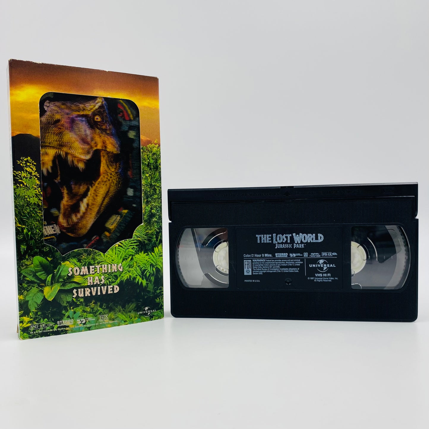 The Lost World Jurassic Park VHS tape (1994) Universal