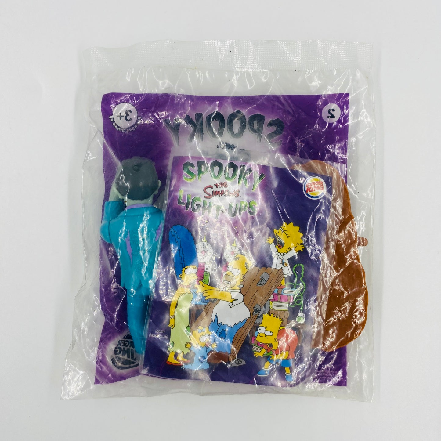 The Simpsons Spooky Light-Ups Principal Skinner Burger King Kids' Meals toy (2001) bagged