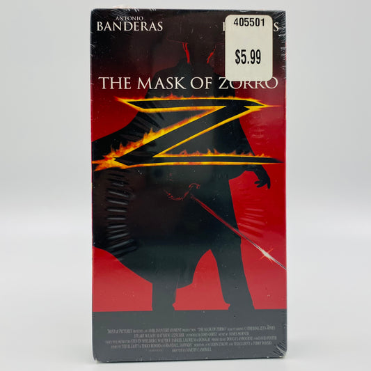 Mask of Zorro SEALED VHS tape (1998) Columbia Tristar Home Video