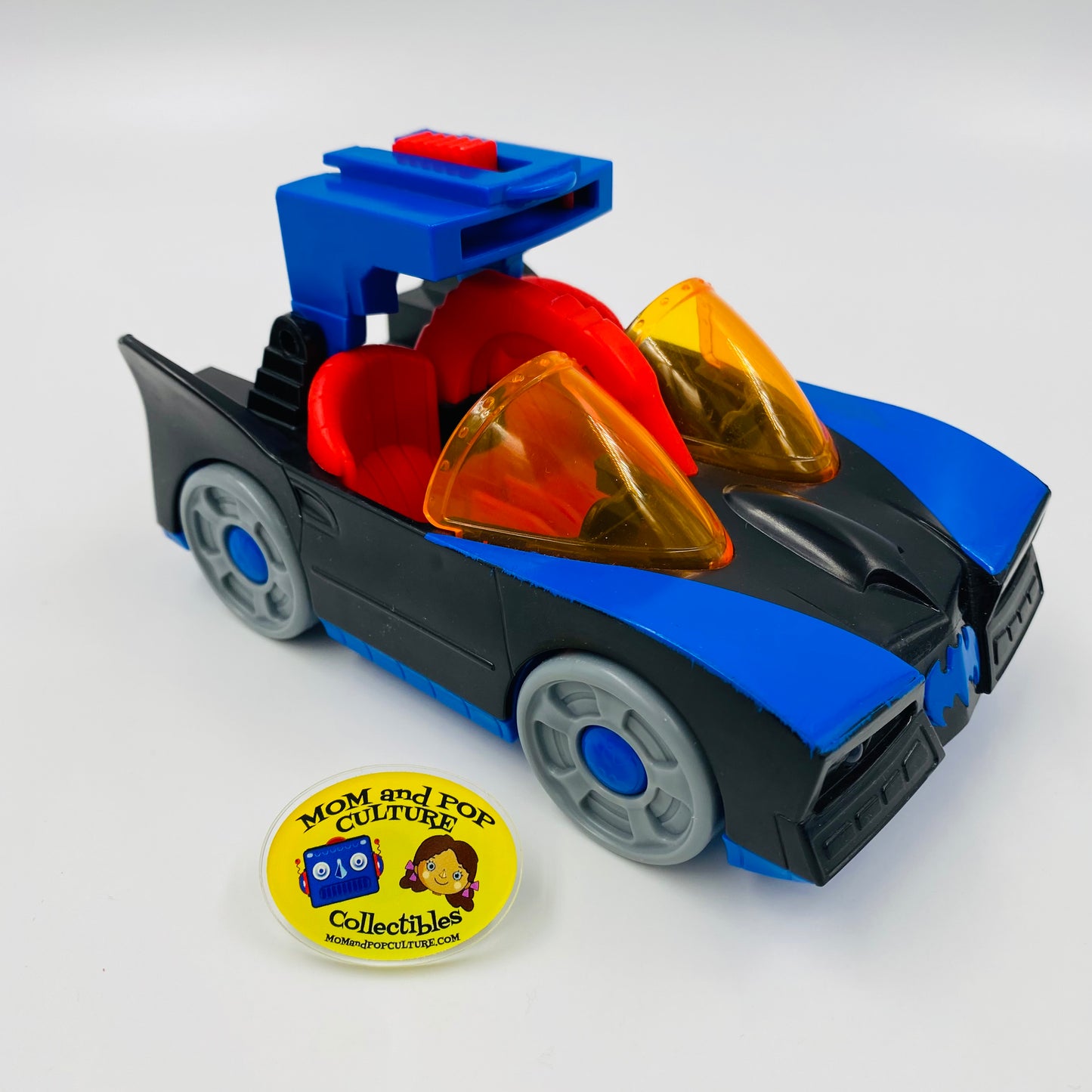 Imaginext DC Super Friends Batmobile loose action figure vehicle Fisher-Price
