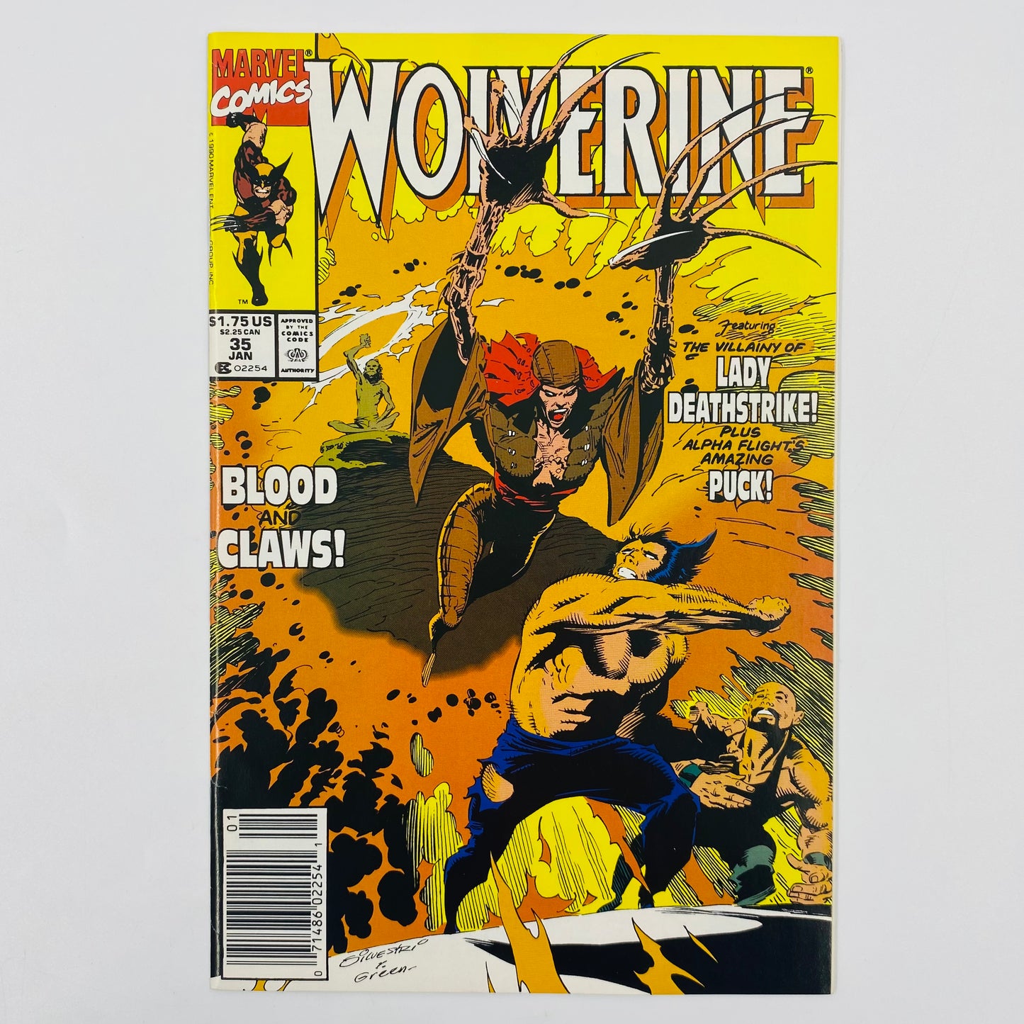 Wolverine #31-50 Larry Hama & Marc Silvestri (1990-1992) Marvel