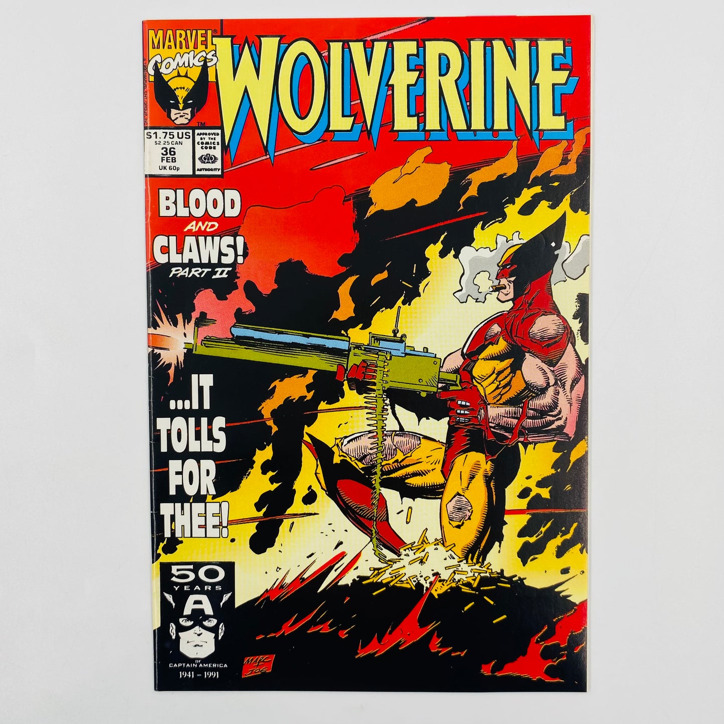 Wolverine #31-50 Larry Hama & Marc Silvestri (1990-1992) Marvel