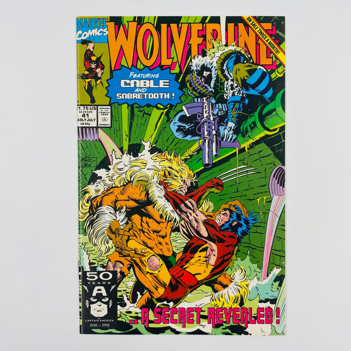 Wolverine #31-50 Larry Hama & Marc Silvestri (1990-1992) Marvel