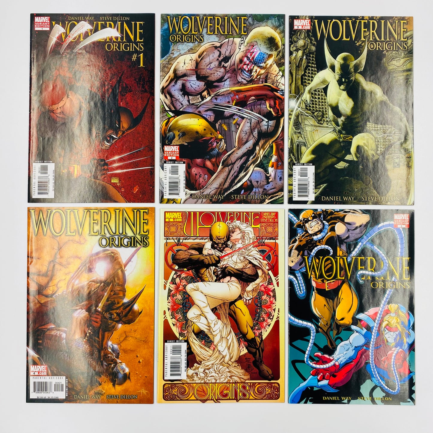 Wolverine Origins #1-36 (2006-2009) Marvel