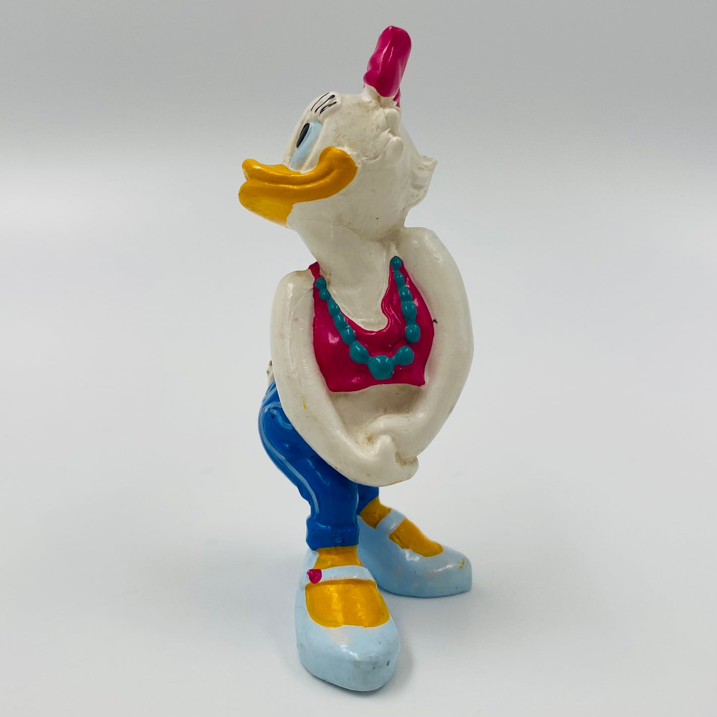 Disney Daisy Duck 3.25” figurine (1988) Bullyland