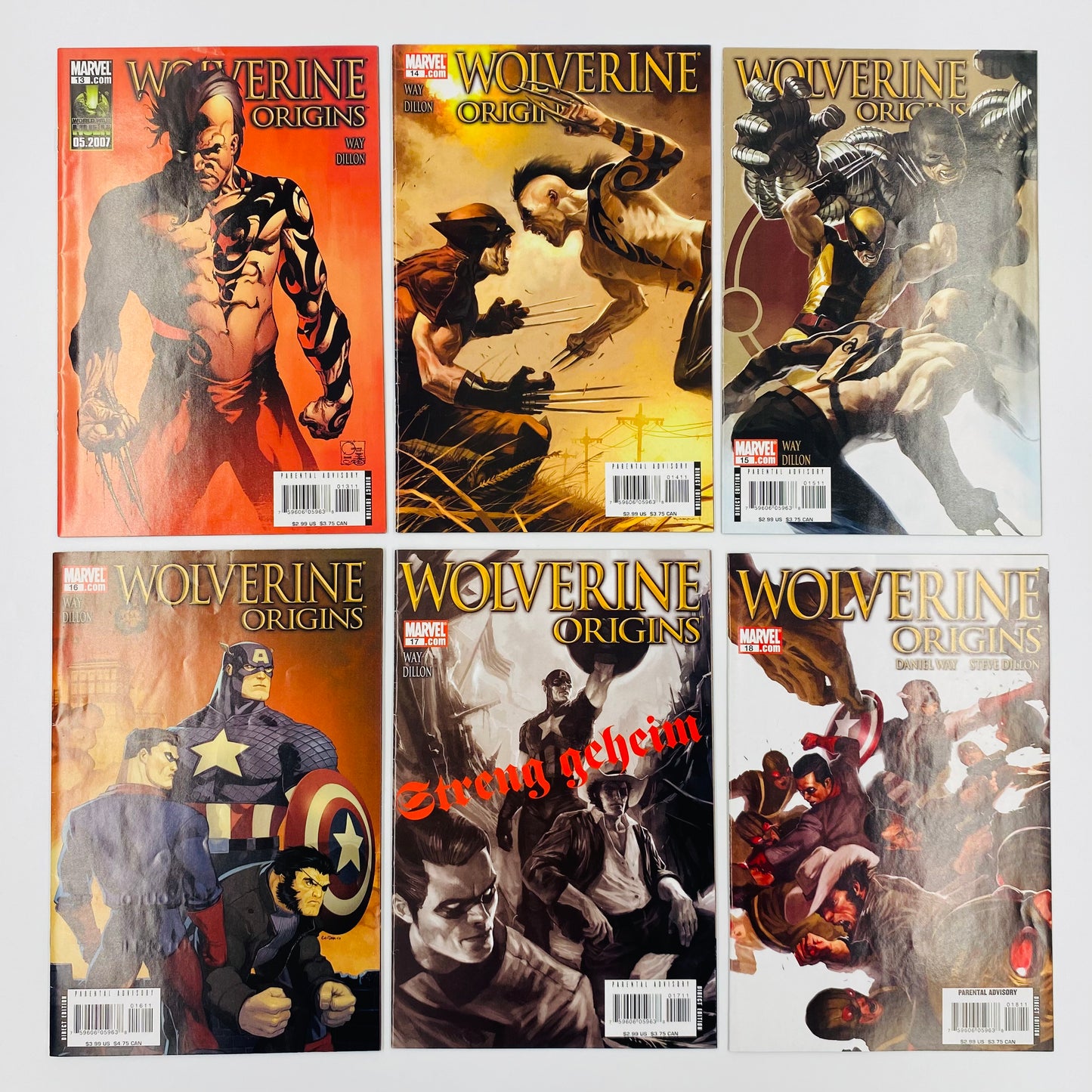 Wolverine Origins #1-36 (2006-2009) Marvel