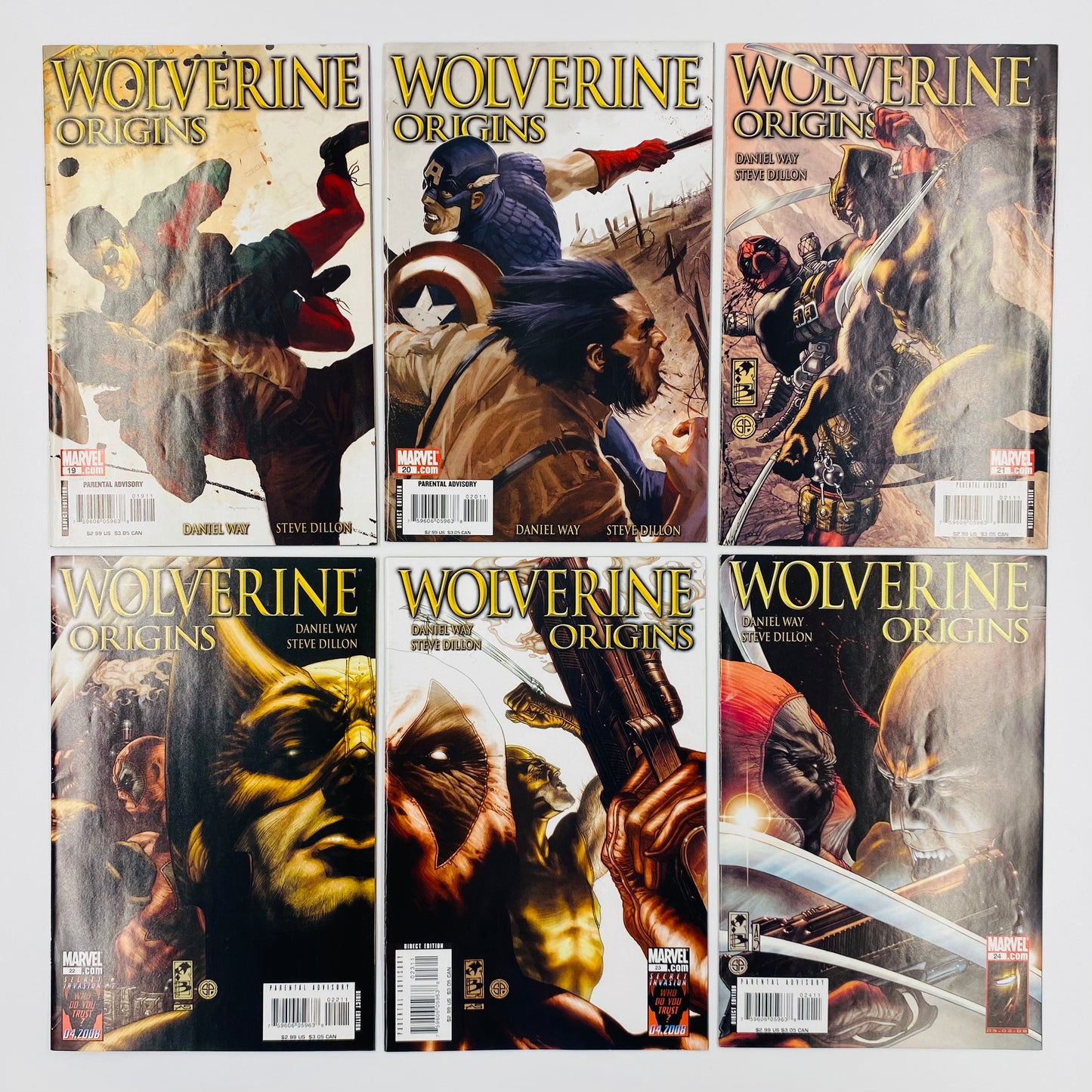 Wolverine Origins #1-36 (2006-2009) Marvel