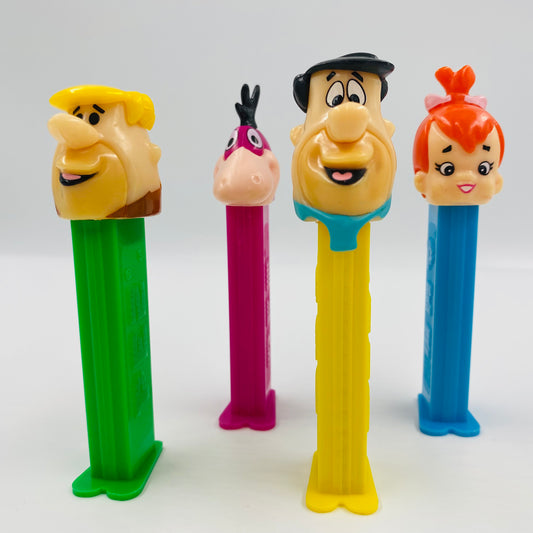 The Flintstones complete set of 4 PEZ dispensers (1993) loose