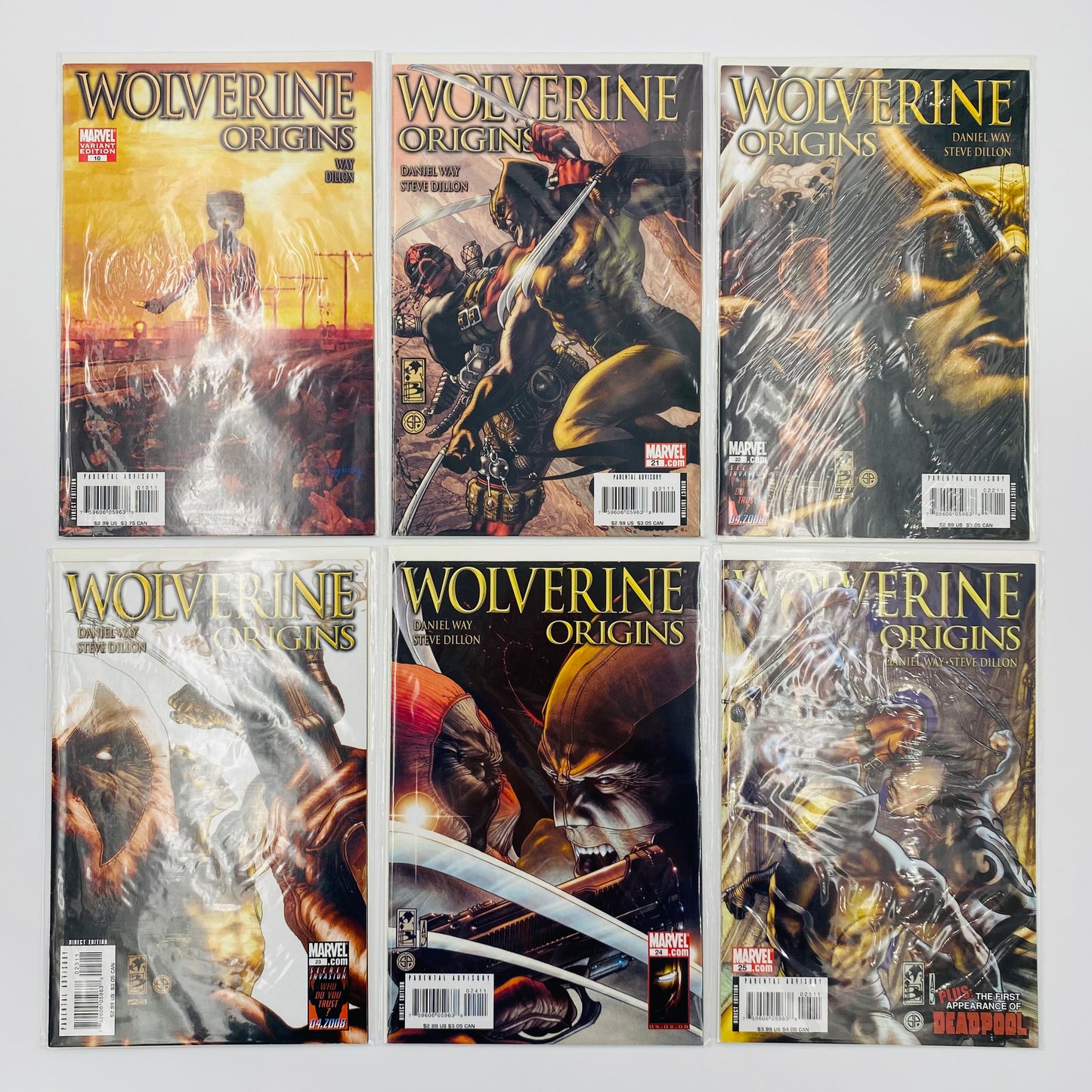 Wolverine Origins #1-36 (2006-2009) Marvel