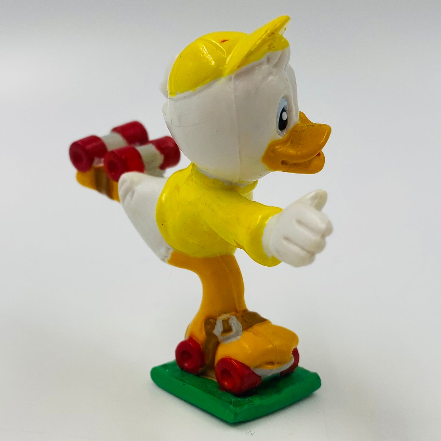 Ducktales Huey Duck (Phooey Duck) McDonald’s Happy Meal under 3 toy (1988) loose
