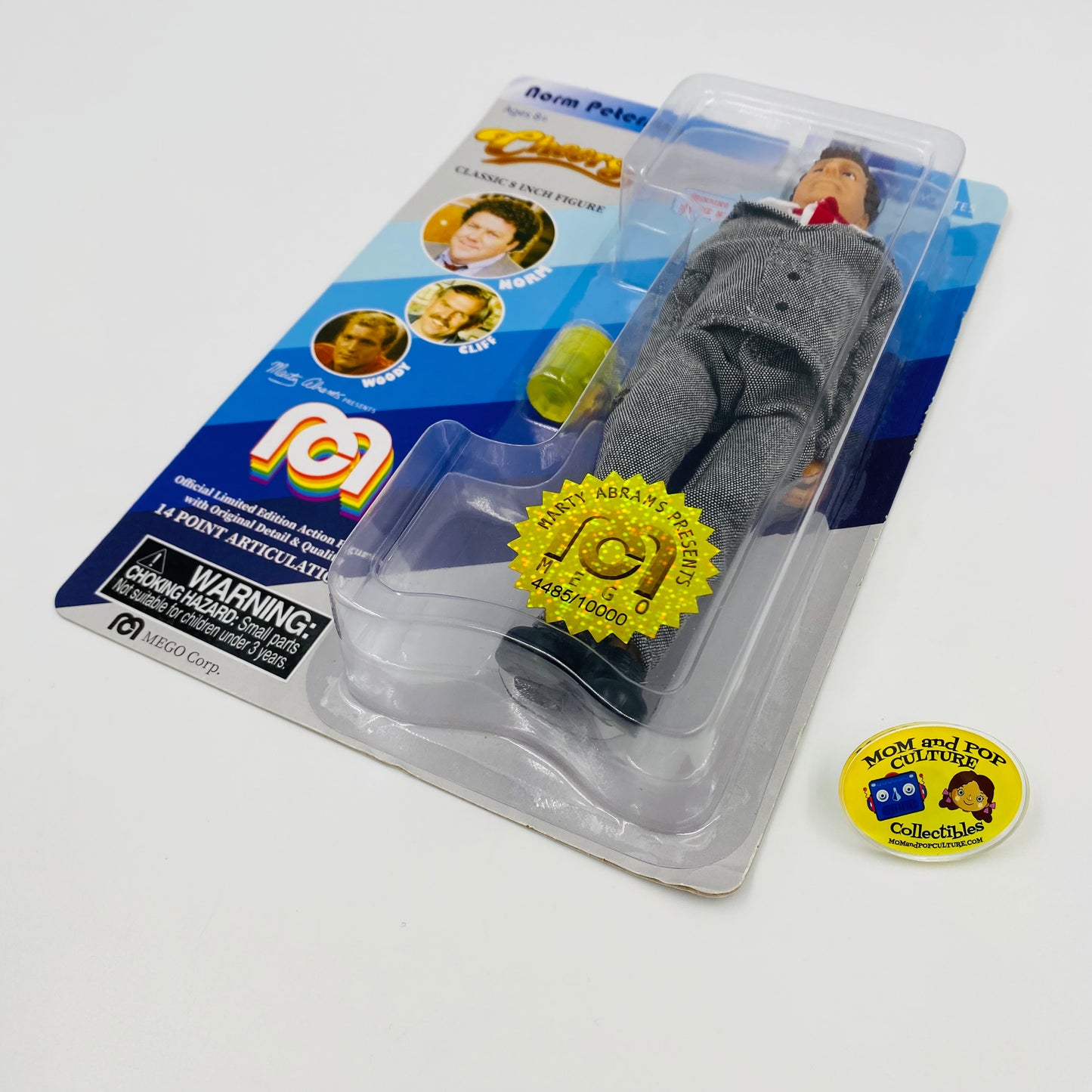 Cheers Norm Peterson 8” action figure (2018) MEGO