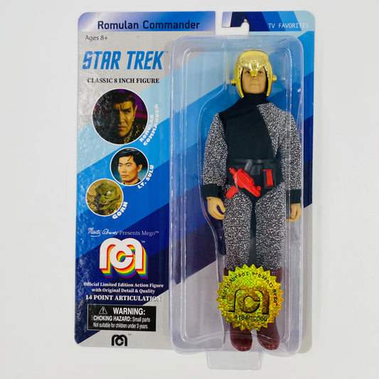 Star Trek Romulan Commander 8” action figure (2018) MEGO