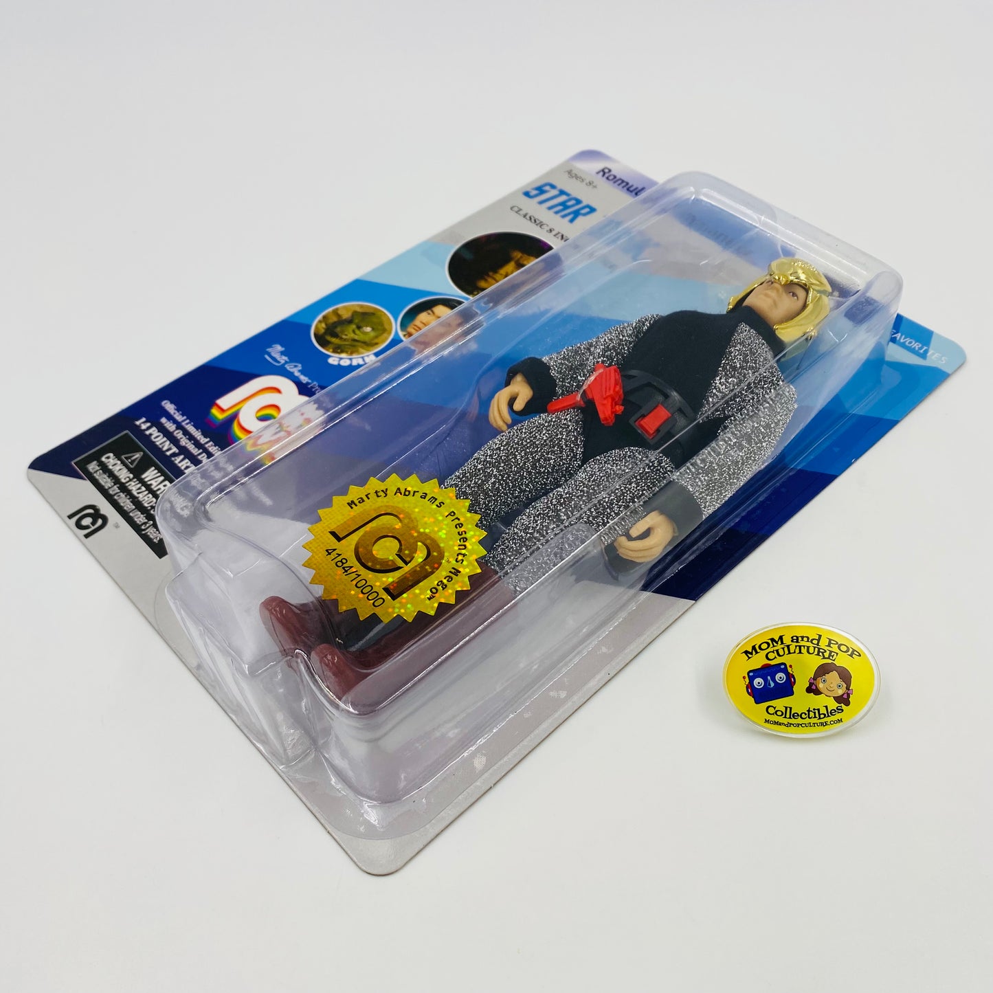 Star Trek Romulan Commander 8” action figure (2018) MEGO