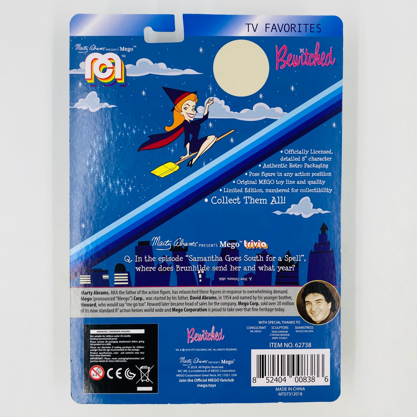 Bewitched Samantha 8” action figure (2018) MEGO