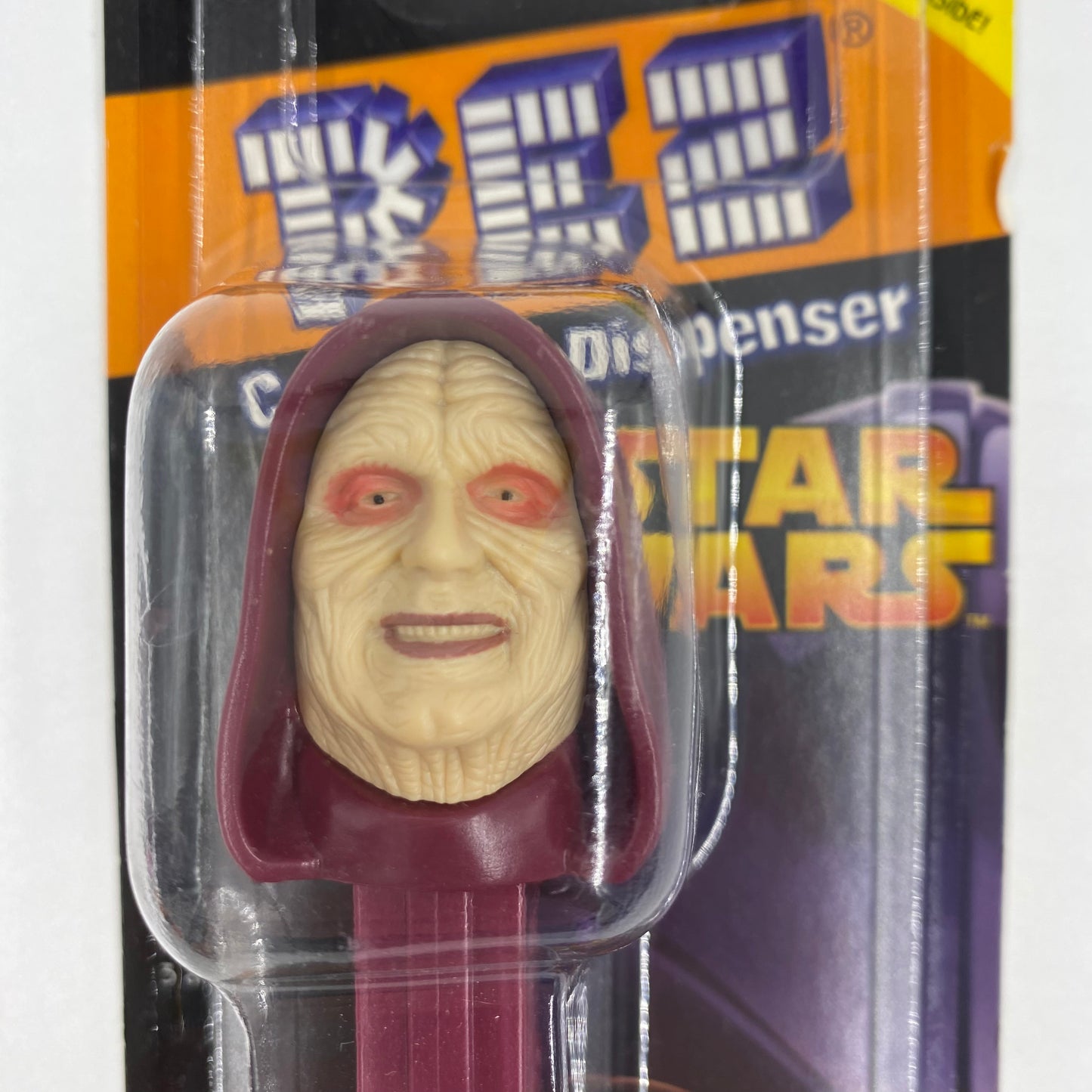 Star Wars Emperor Palpatine PEZ dispenser (2005) carded 5.9 China