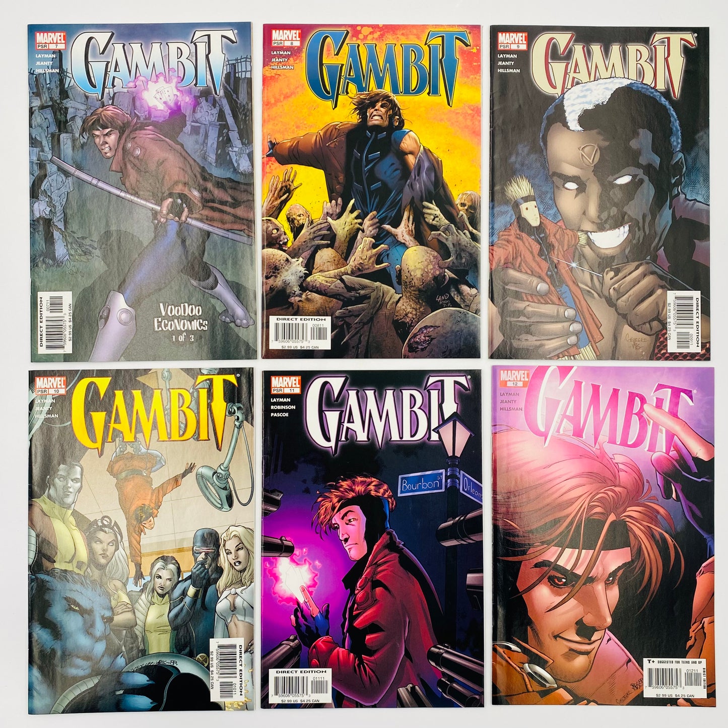 Gambit #1-12 (2004-2005) Marvel