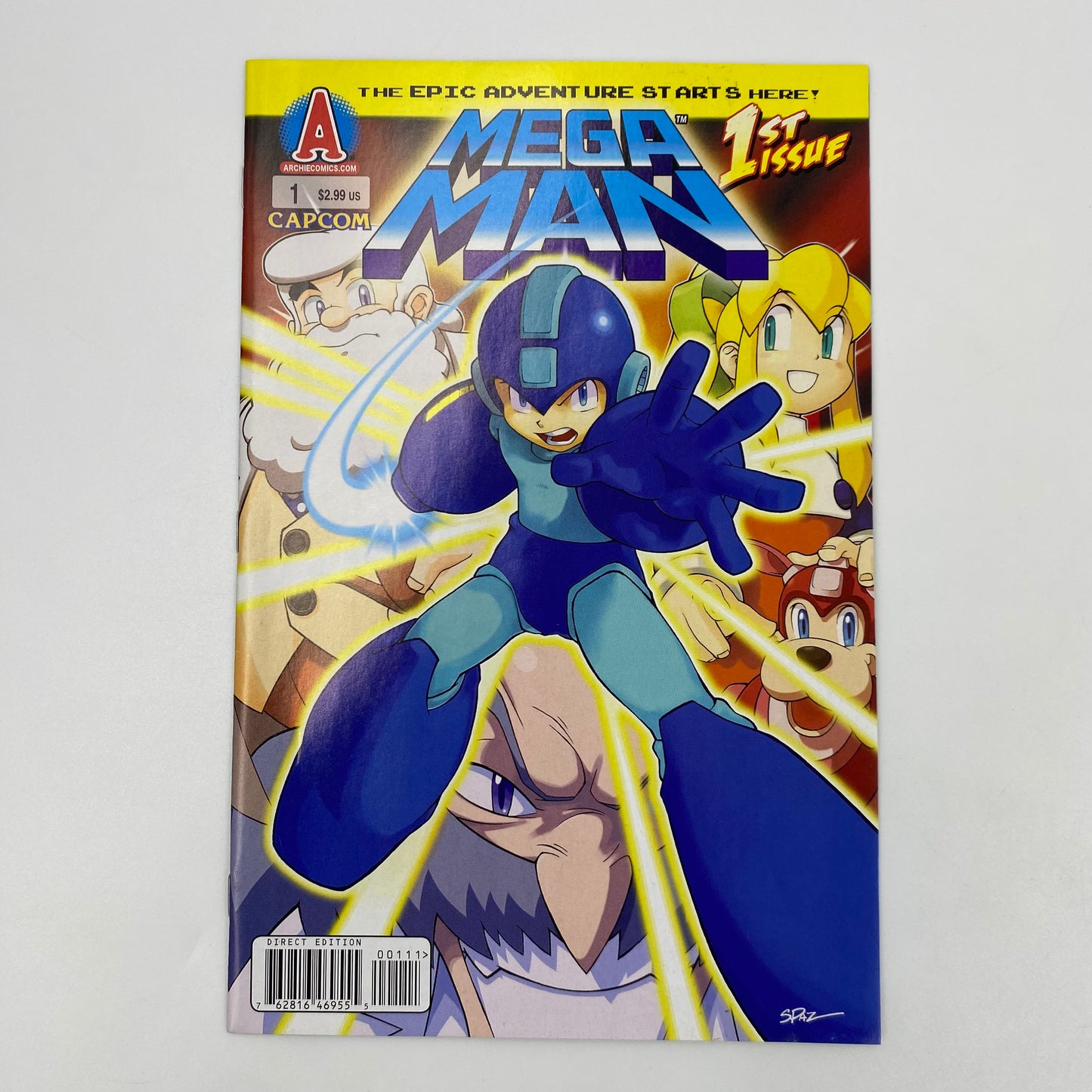 Megaman #1-4 “Let the Games Begin” (2011) Archie (FN+, VF-, FN, VF-)