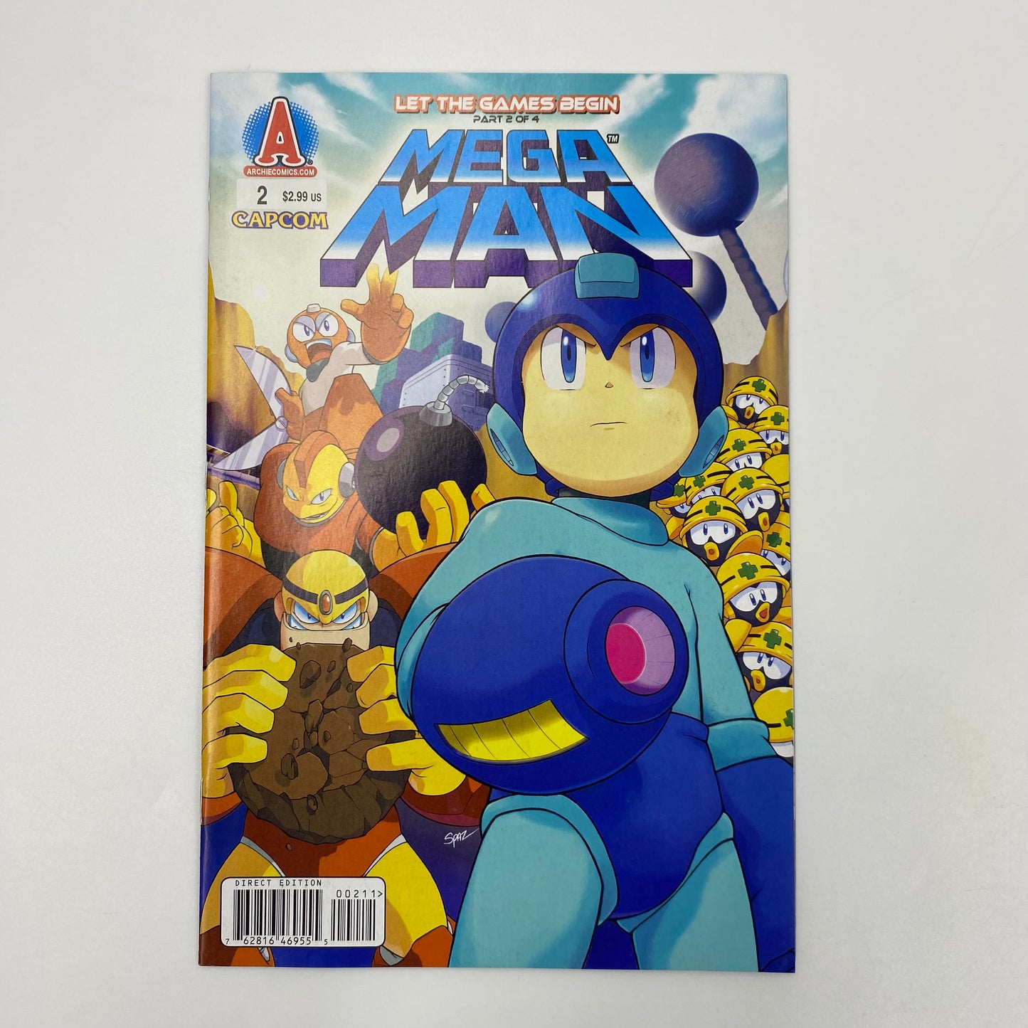 Megaman #1-4 “Let the Games Begin” (2011) Archie (FN+, VF-, FN, VF-)