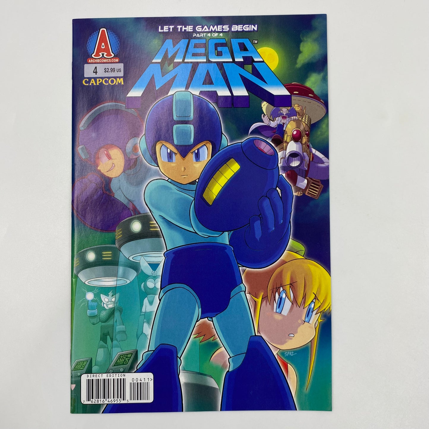 Megaman #1-4 “Let the Games Begin” (2011) Archie (FN+, VF-, FN, VF-)