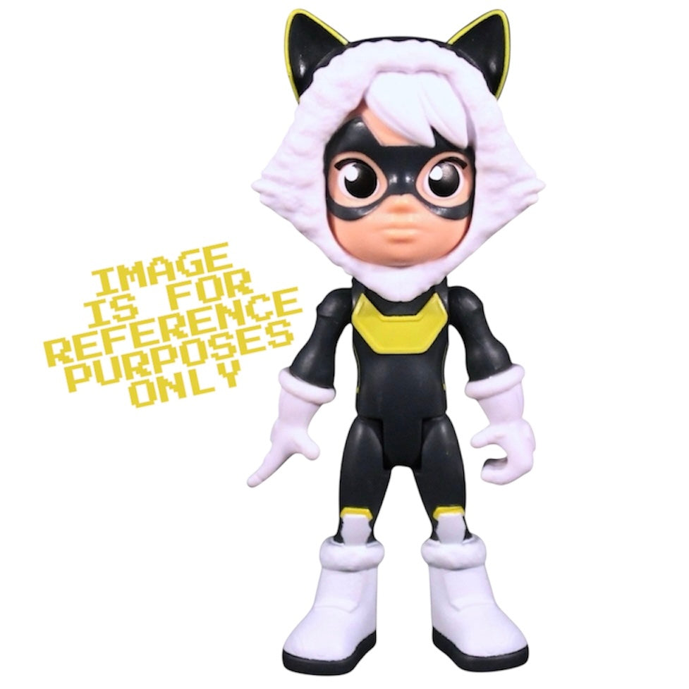 Spidey and his Amazing Friends Black Cat boxed 4” action figure (2023) Hasbro