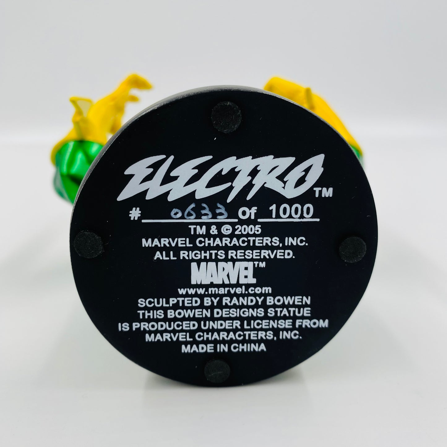 Electro Marvel mini-bust (2005) Bowen Designs