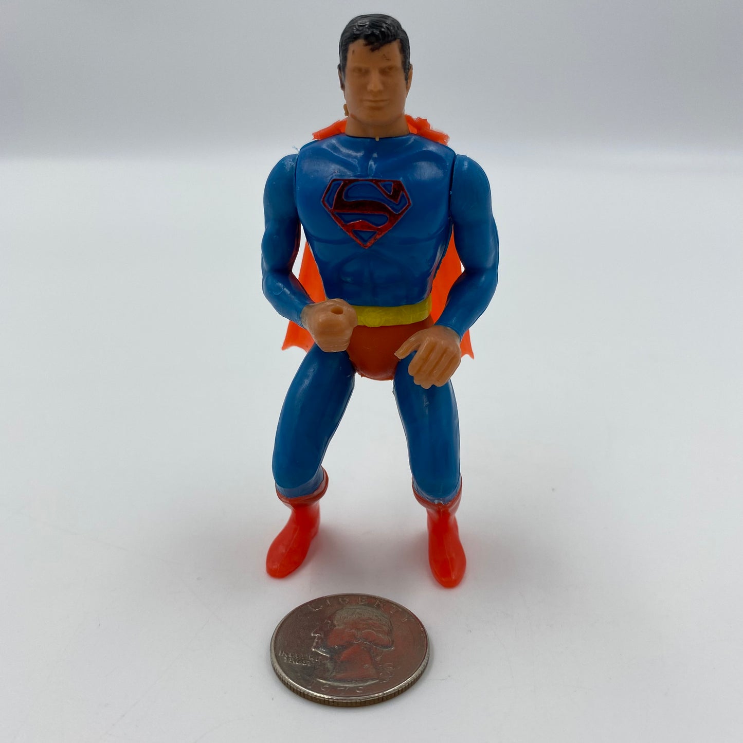 Comic Action Heroes Superman 3.75 loose action figure (1976) Mego